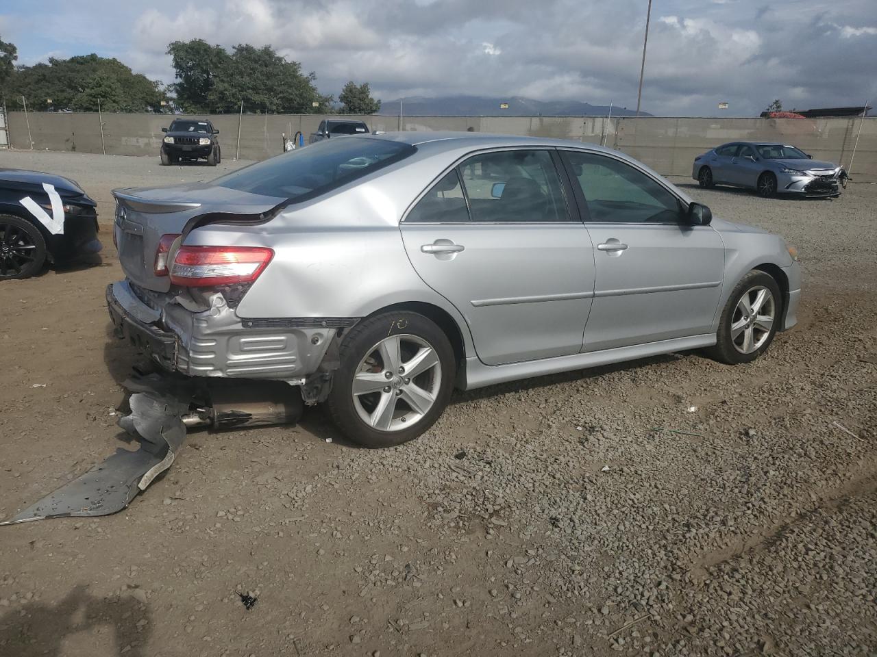 2010 Toyota Camry VIN 4T1BF3EK5AU076306 Copart auction photo, rear end damage thumbnail 3