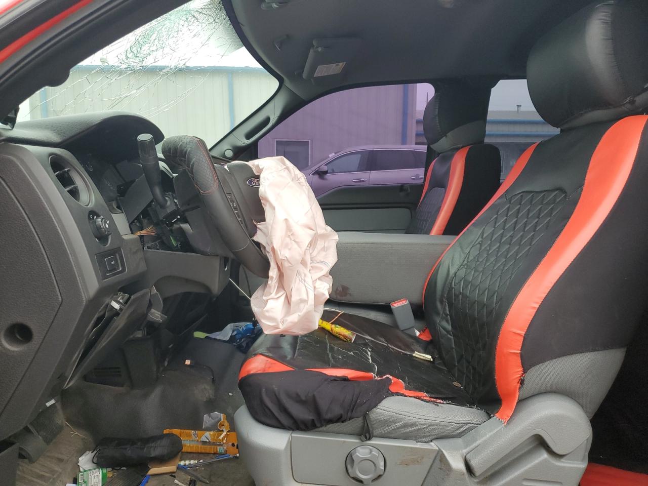 2013 Ford F-150 VIN 1FTFX1CF1DKD99782 Copart auction photo, front end / rear end damage thumbnail 7