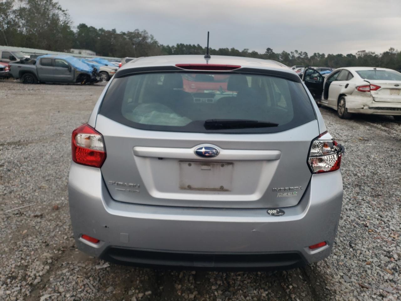 2015 Subaru Impreza VIN JF1GPAC6XFH264617 Copart auction photo, front end / rear end damage thumbnail 6