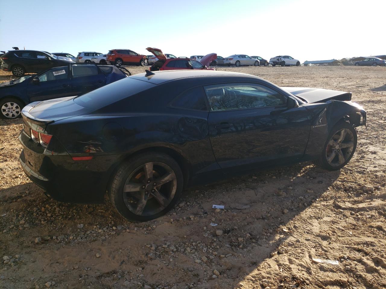2011 Chevrolet Camaro VIN 2G1FB1ED3B9107535 Copart auction photo, front end damage thumbnail 3