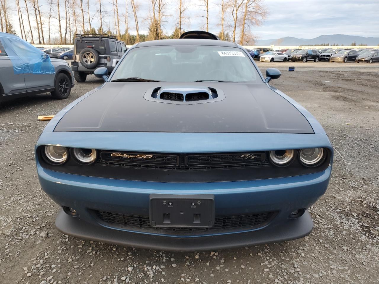 2020 Dodge Challenger VIN 2C3CDZBT3LH142876 Copart auction photo, rear end damage thumbnail 5