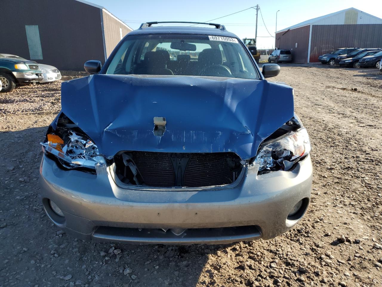 2006 Subaru Legacy VIN 4S4BP61C667328437 Copart auction photo, front end / minor dent/scratches damage thumbnail 5