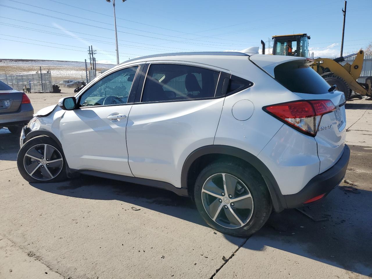 2022 Honda HR-V VIN 3CZRU6H57NM731120 Copart auction photo, rollover damage thumbnail 2