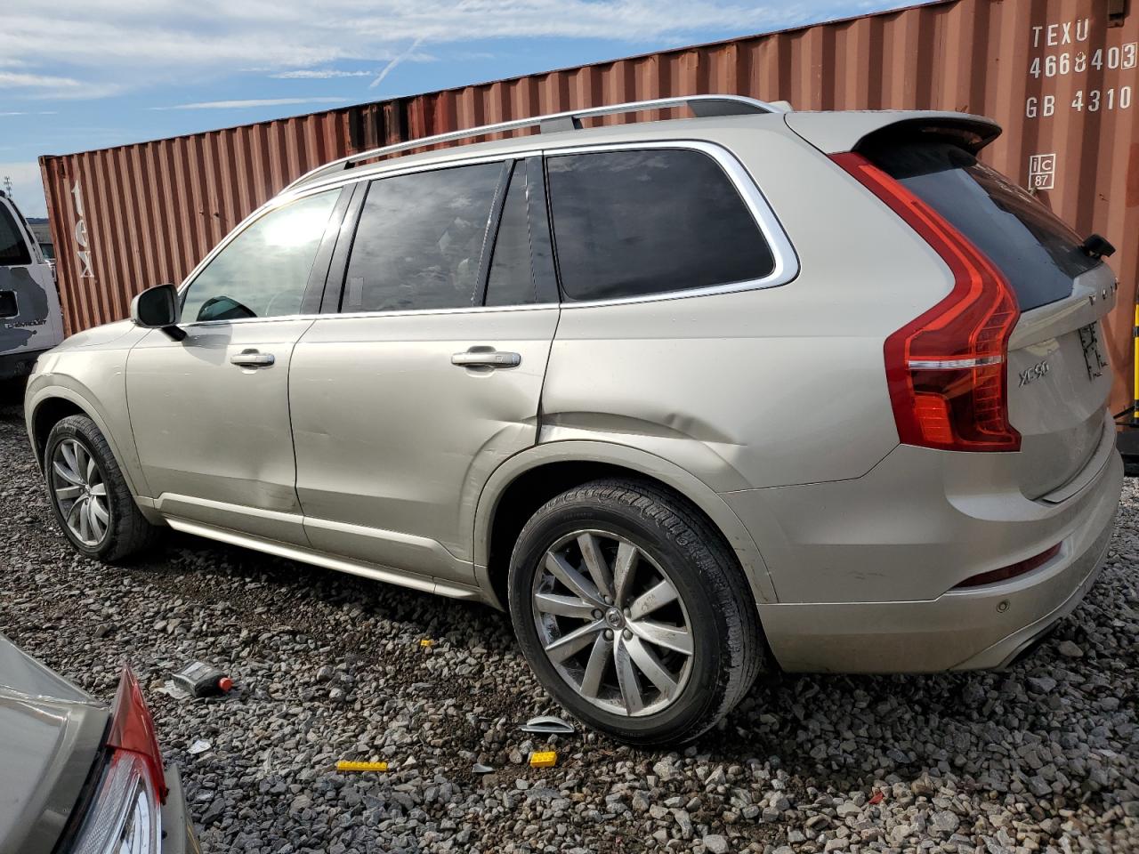 2016 Volvo XC90 VIN YV4A22PKXG1079020 Copart auction photo, front end / side damage thumbnail 2