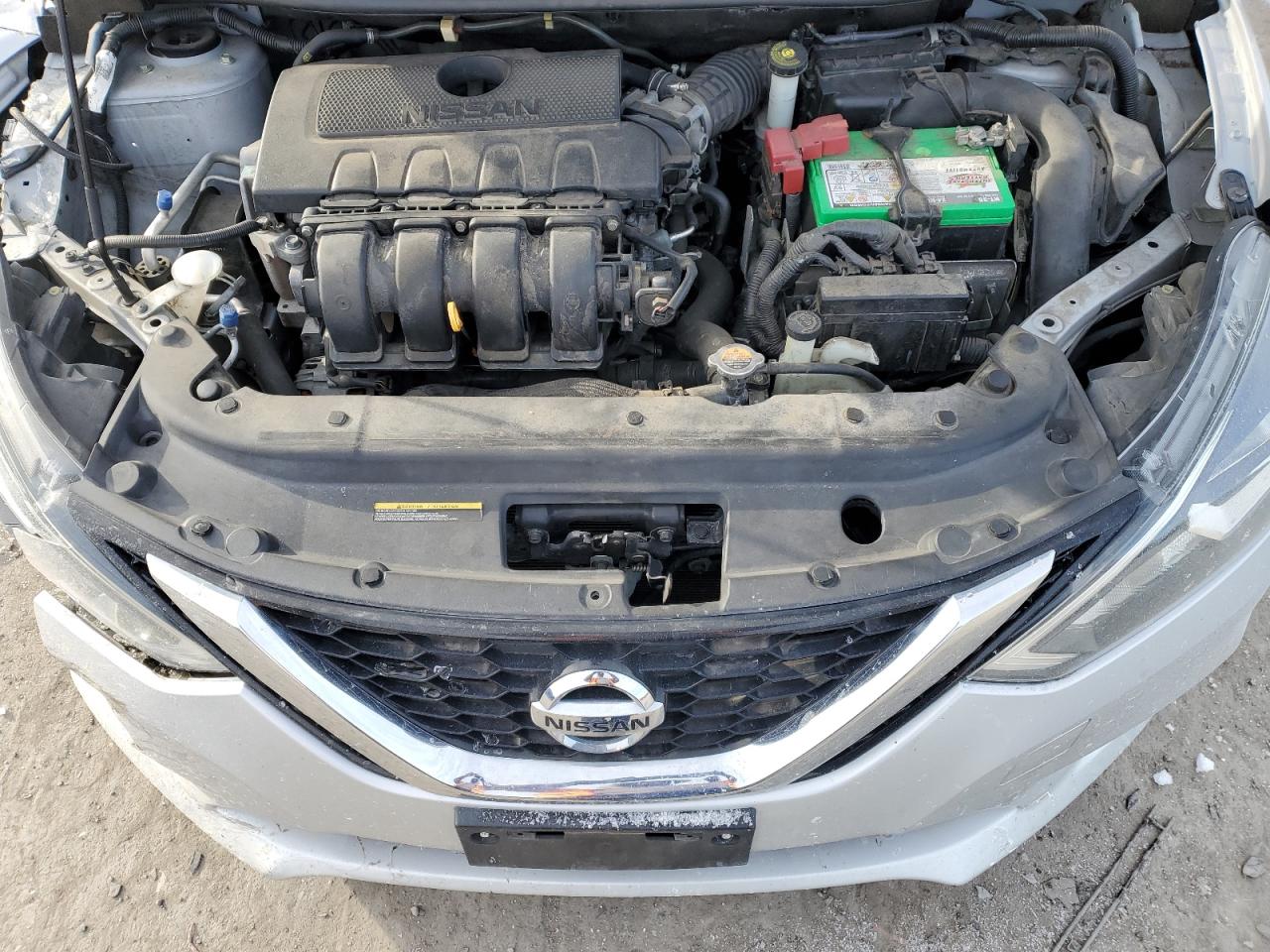 2016 Nissan Sentra VIN 3N1AB7AP7GL669966 Copart auction photo, front end damage thumbnail 13