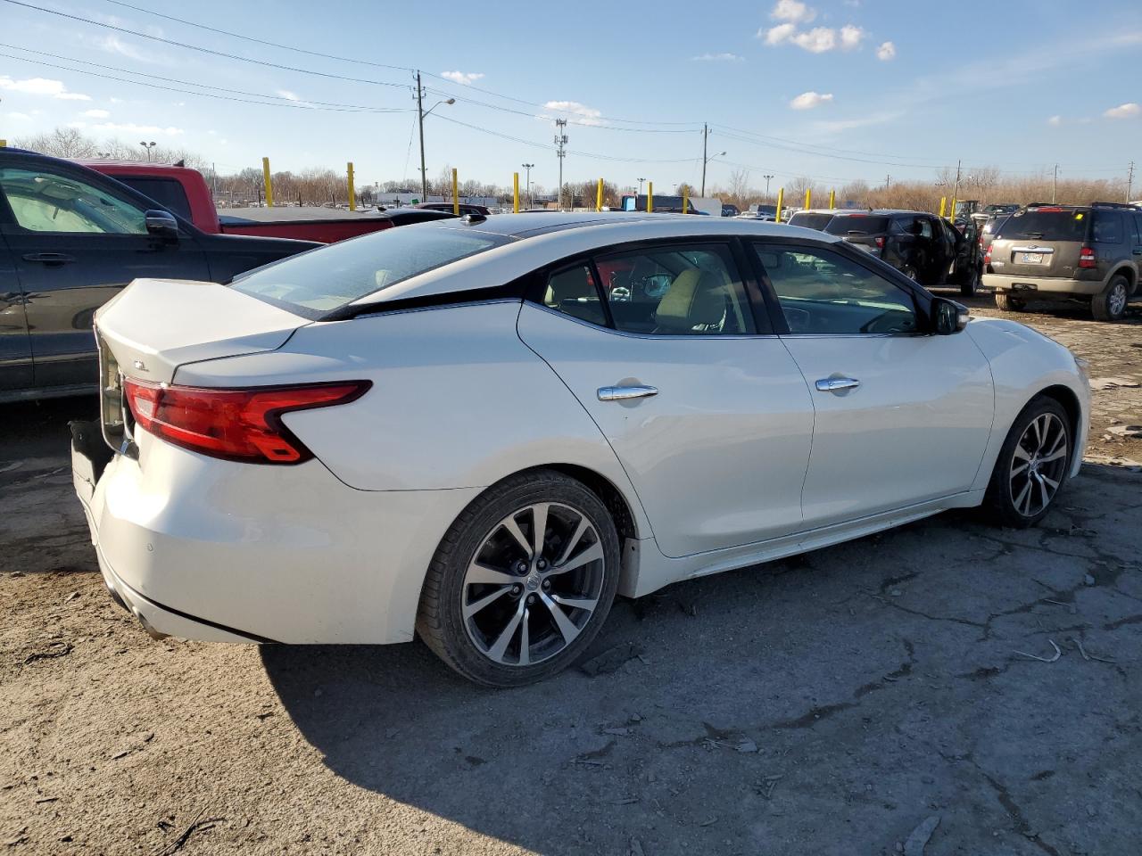 2016 Nissan Maxima VIN 1N4AA6AP6GC905423 Copart auction photo, rear end / minor dent/scratches damage thumbnail 3