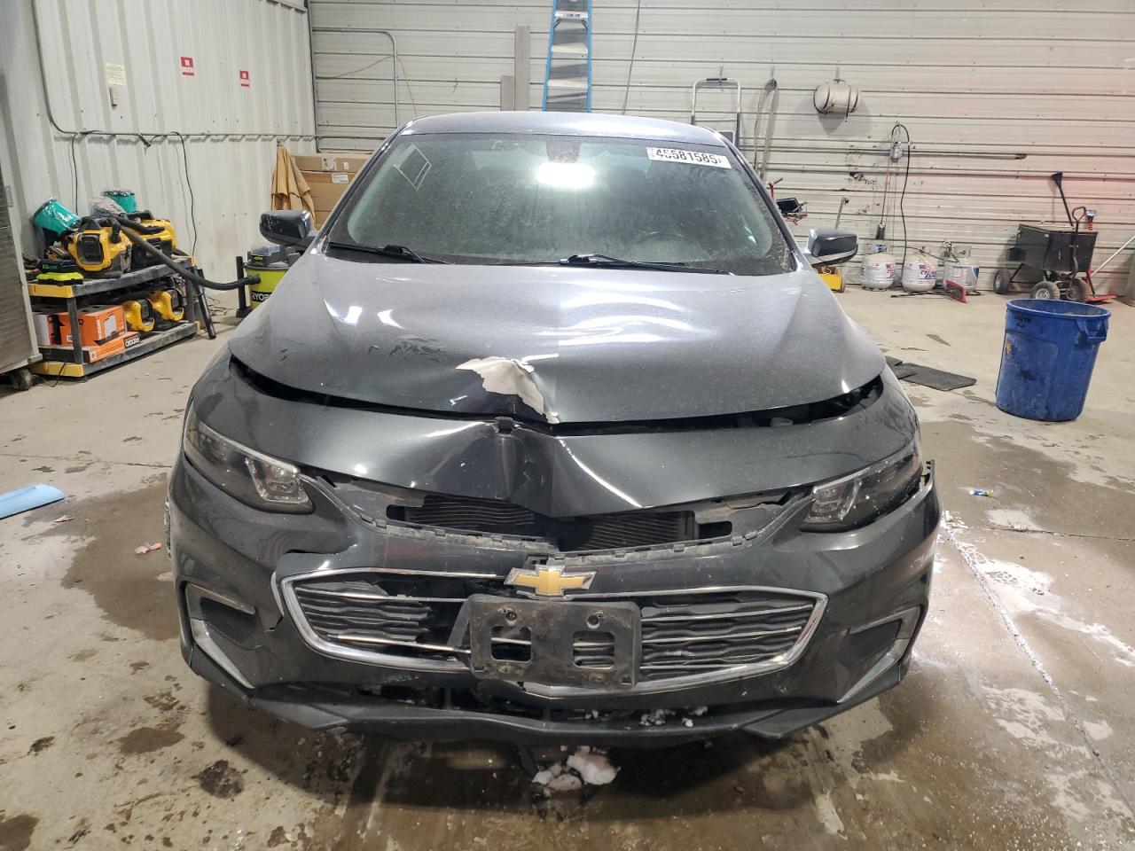 2016 Chevrolet Malibu VIN 1G1ZE5ST1GF343977 Copart auction photo, front end / rear end damage thumbnail 5