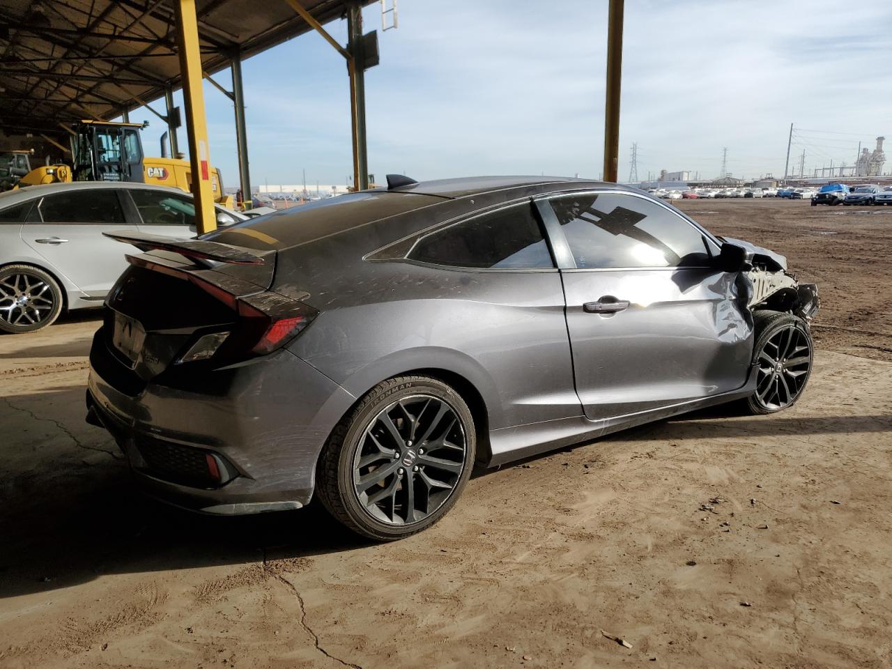 2020 Honda Civic VIN 2HGFC3A52LH751180 Copart auction photo, front end / mechanical damage thumbnail 3