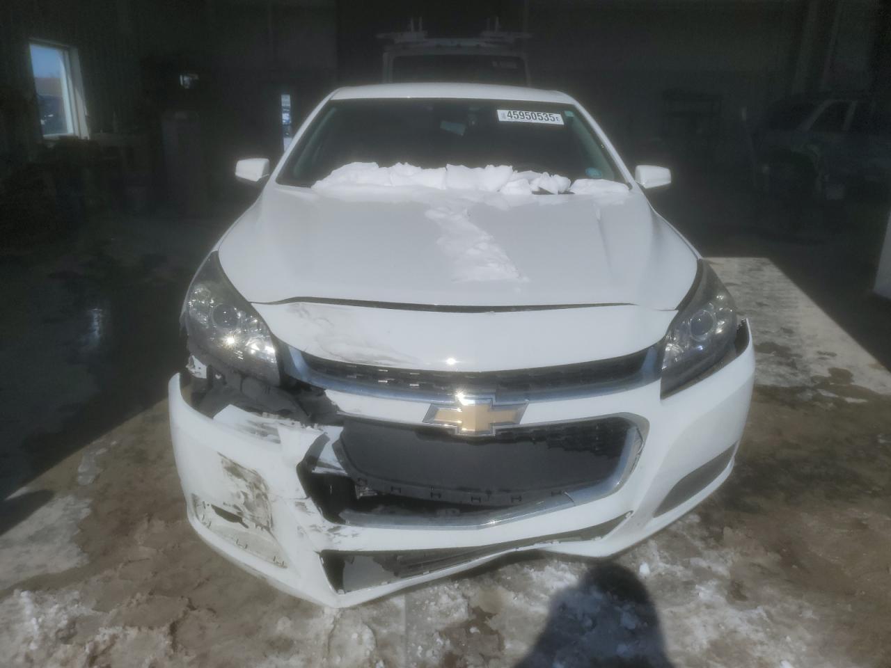 2015 Chevrolet Malibu VIN 1G11C5SLXFF354980 Copart auction photo, front end damage thumbnail 5