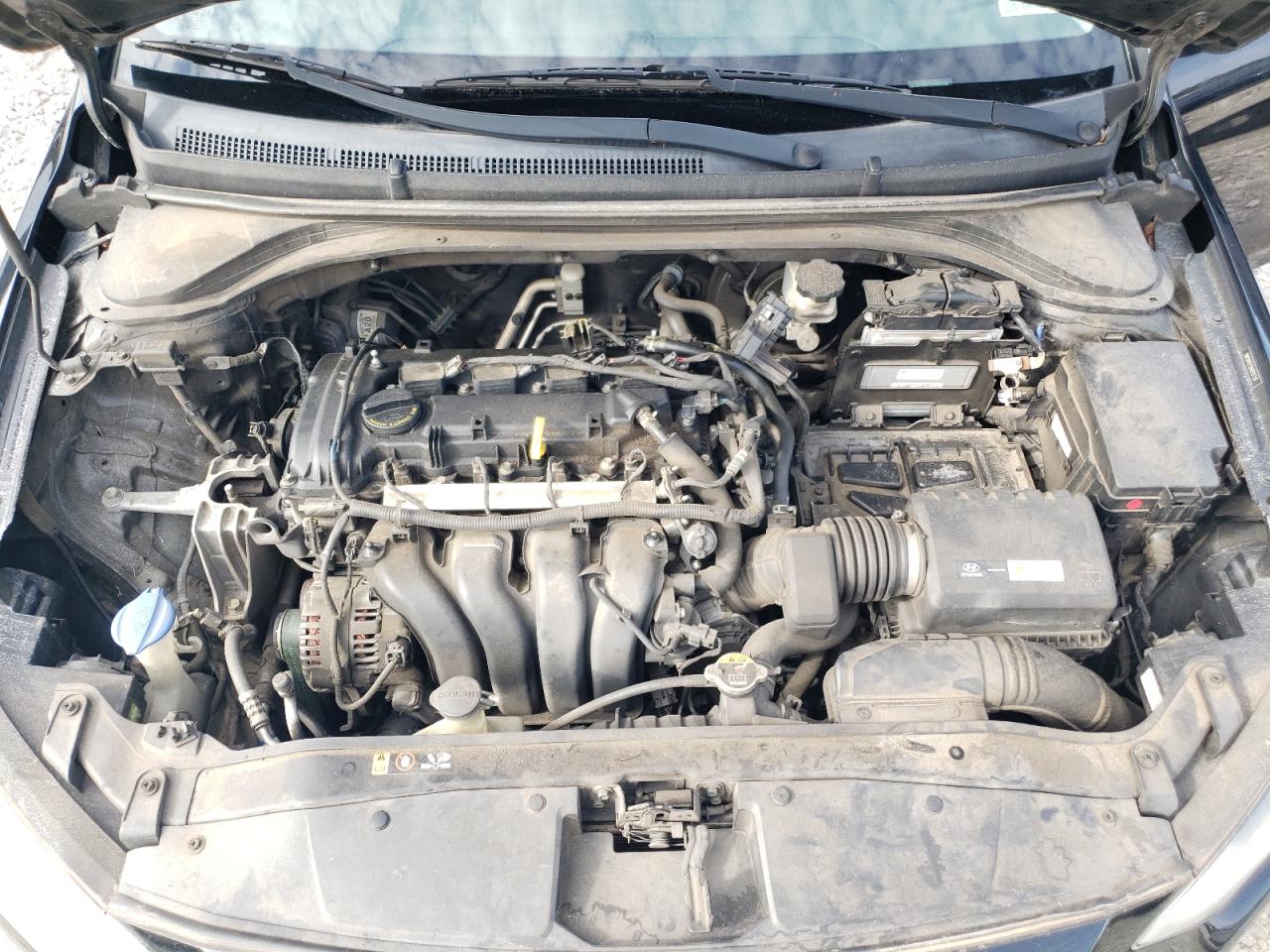 2017 Hyundai Elantra VIN 5NPD84LF5HH025735 Copart auction photo, mechanical / minor dent/scratches damage thumbnail 11