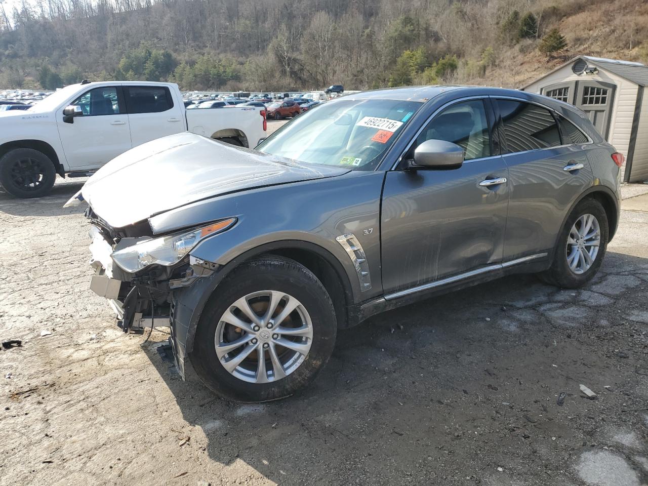 2017 Infiniti QX70 VIN JN8CS1MW5HM414377
