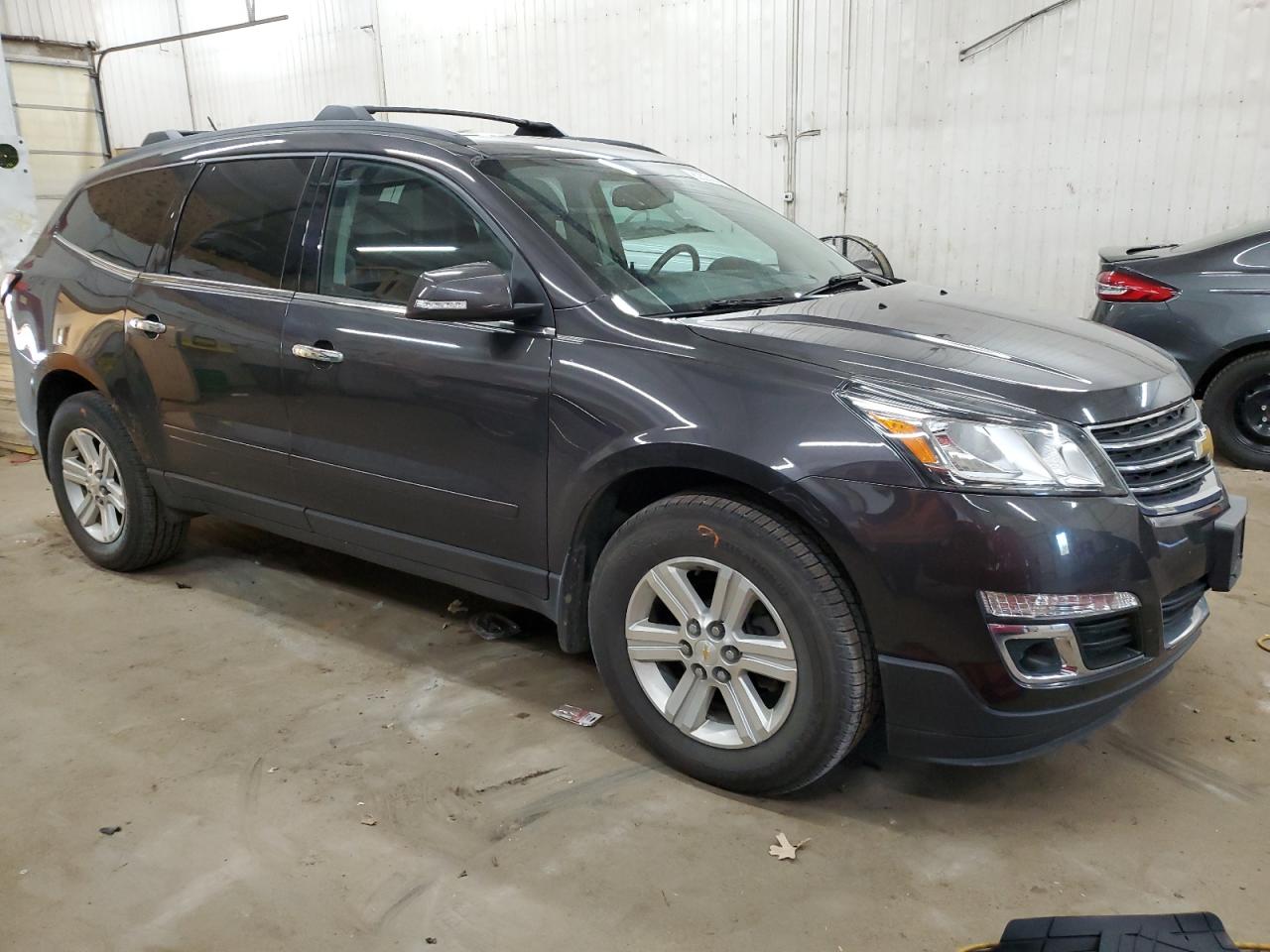 2013 Chevrolet Traverse VIN 1GNKVJKD8DJ162899 Copart auction photo, front end damage thumbnail 4