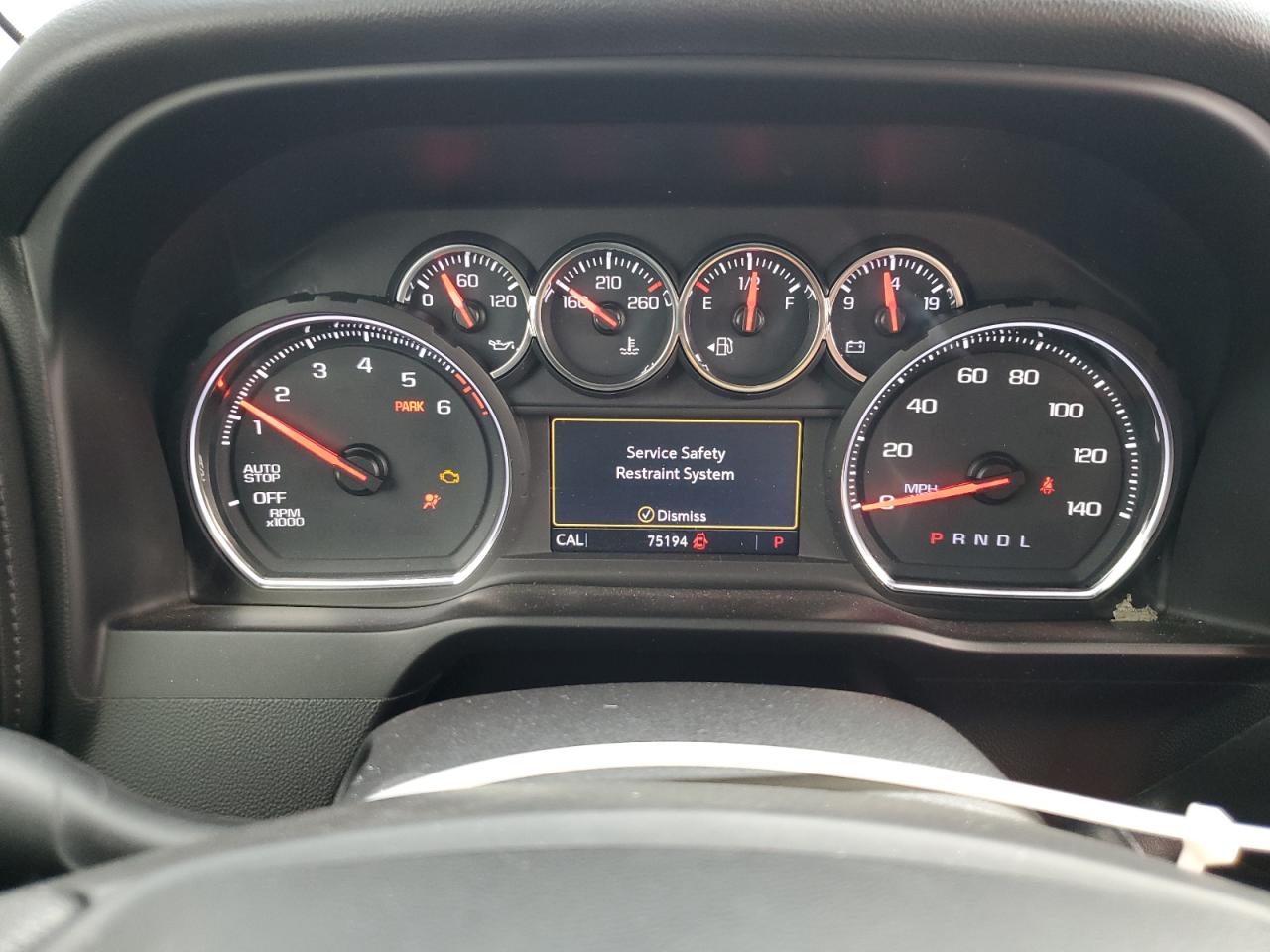2019 Chevrolet Silverado VIN 3GCPWDEK7KG121301 Copart auction photo, front end / side damage thumbnail 9