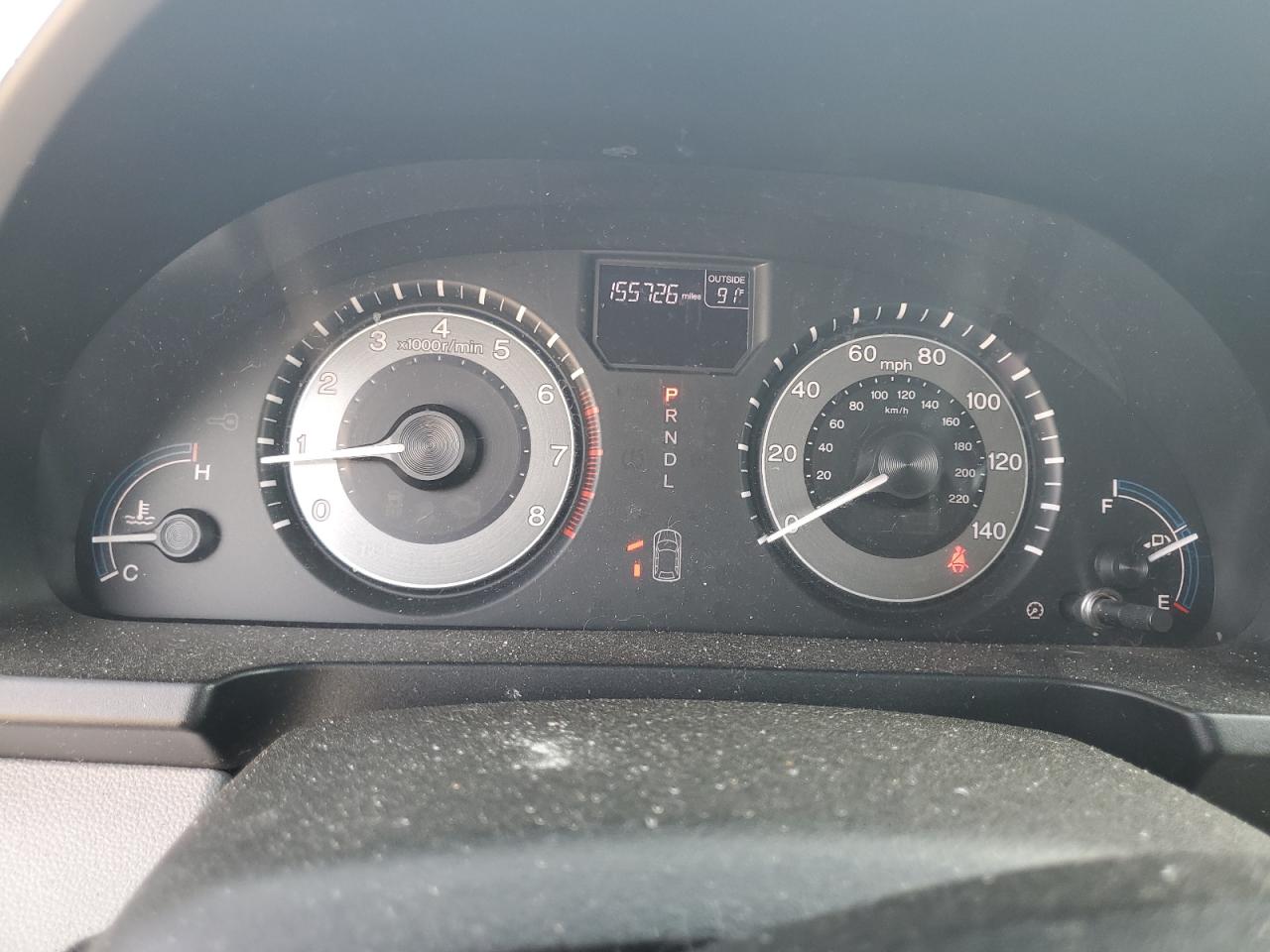 2013 Honda Odyssey VIN 5FNRL5H62DB016762 Copart auction photo, vandalism damage thumbnail 9