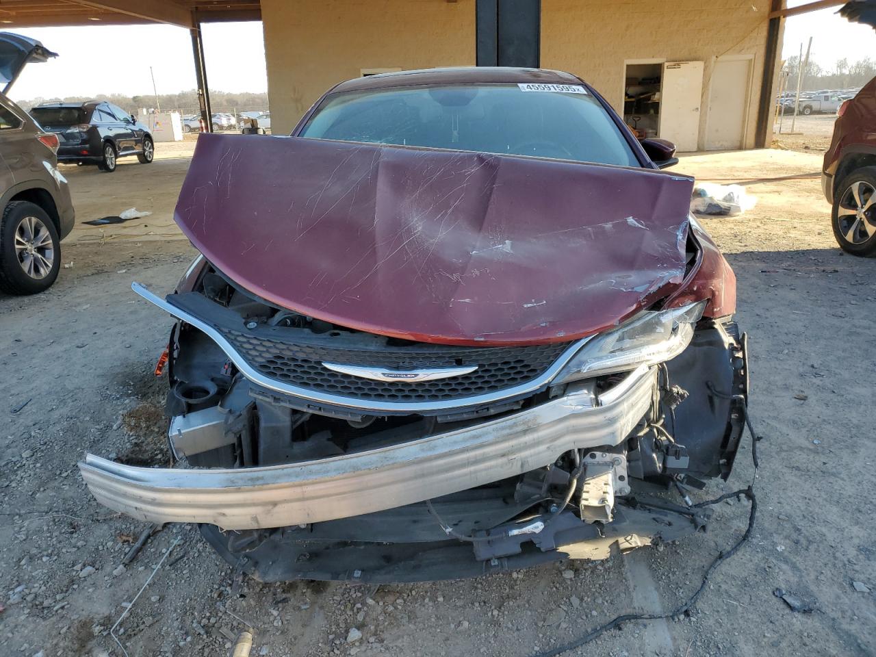 2017 Chrysler 200 VIN 1C3CCCAB9HN507665 Copart auction photo, front end / rear end damage thumbnail 5