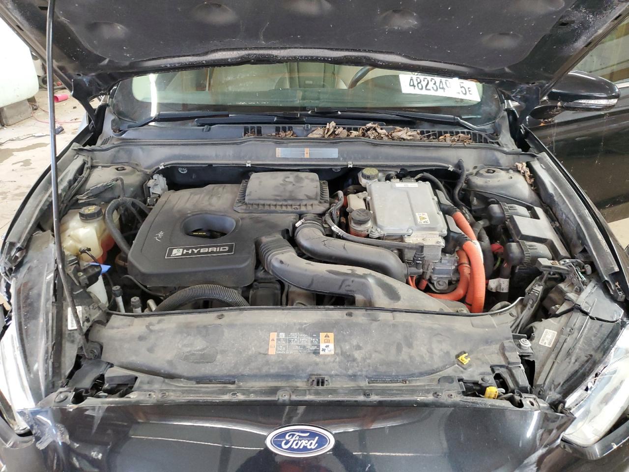 2013 Ford Fusion VIN 3FA6P0LU5DR153361 Copart auction photo, front end / side damage thumbnail 11