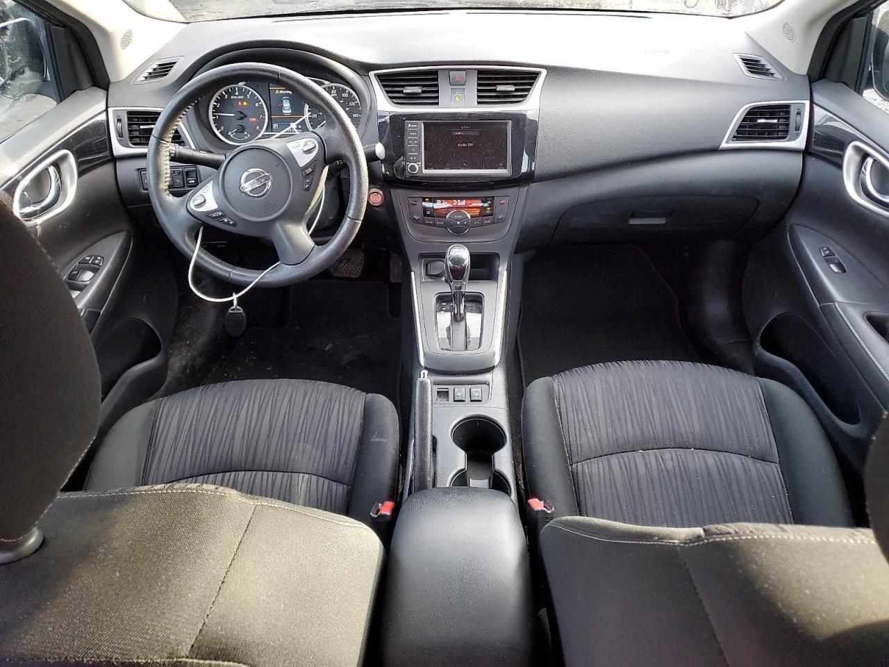 2019 Nissan Sentra VIN 3N1AB7AP4KY318072 Copart auction photo, front end damage thumbnail 8