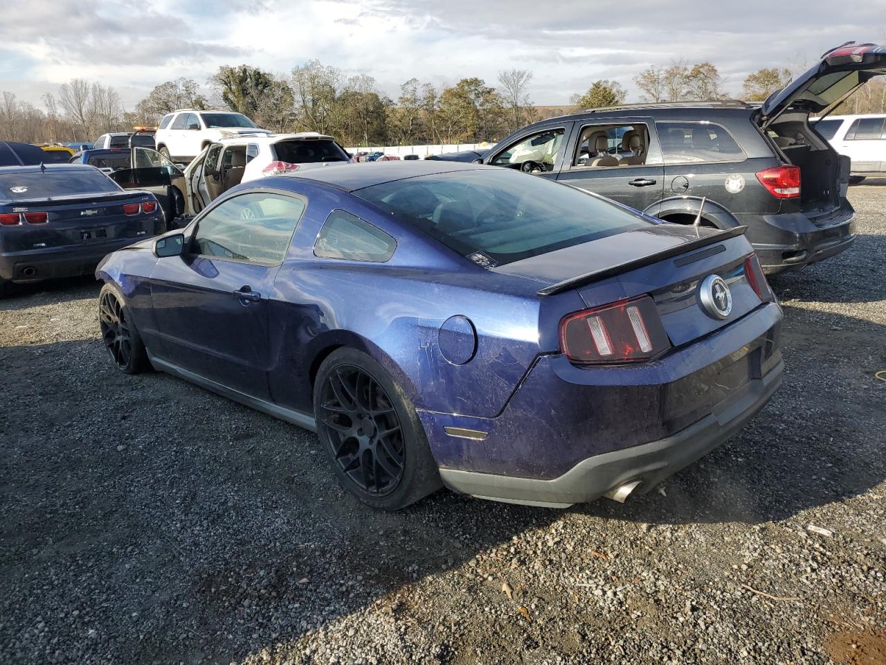 2012 Ford Mustang VIN 1ZVBP8AM7C5204951 Copart auction photo, front end damage thumbnail 2