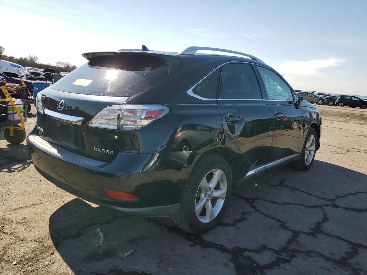 2010 Lexus RX VIN 2T2BK1BA4AC070568 Copart auction photo, side damage thumbnail 3