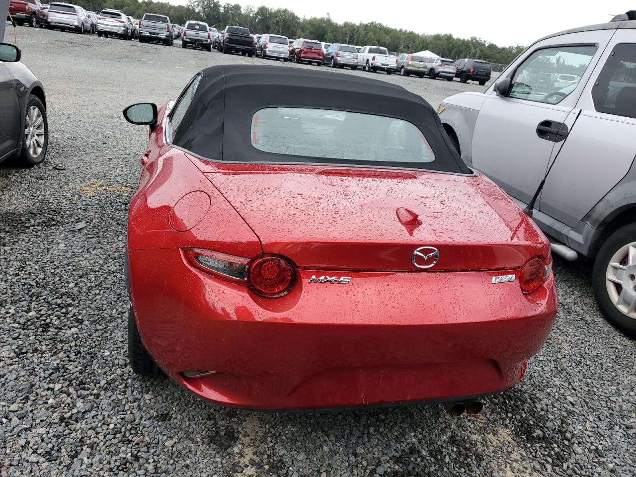 2016 Mazda MX-5 VIN JM1NDAD73G0100448 Copart auction photo, water/flood damage thumbnail 6