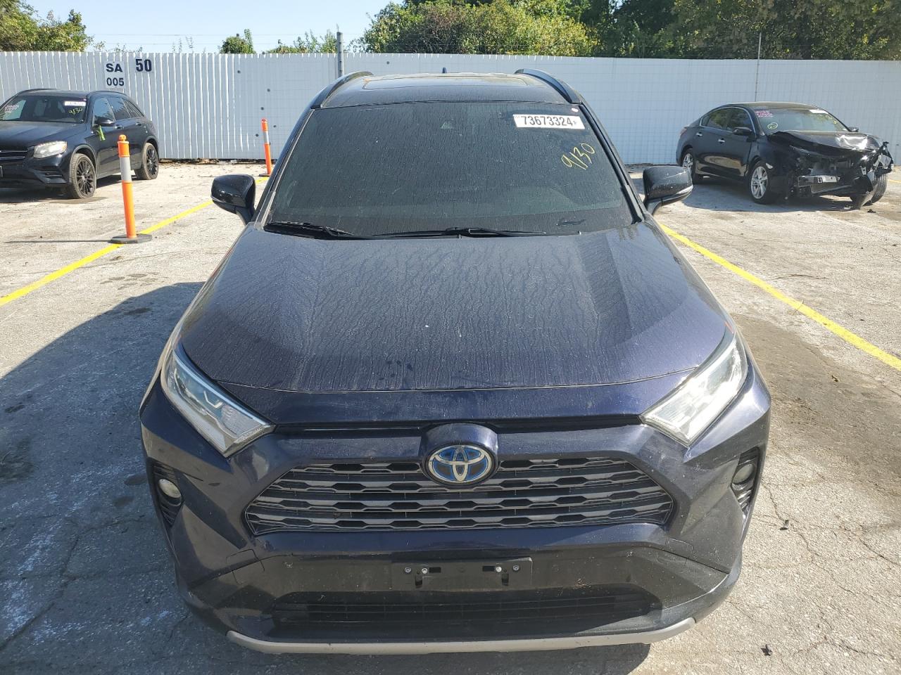 2019 Toyota RAV 4 VIN JTMEWRFV6KJ020018 Copart auction photo, rear end damage thumbnail 5