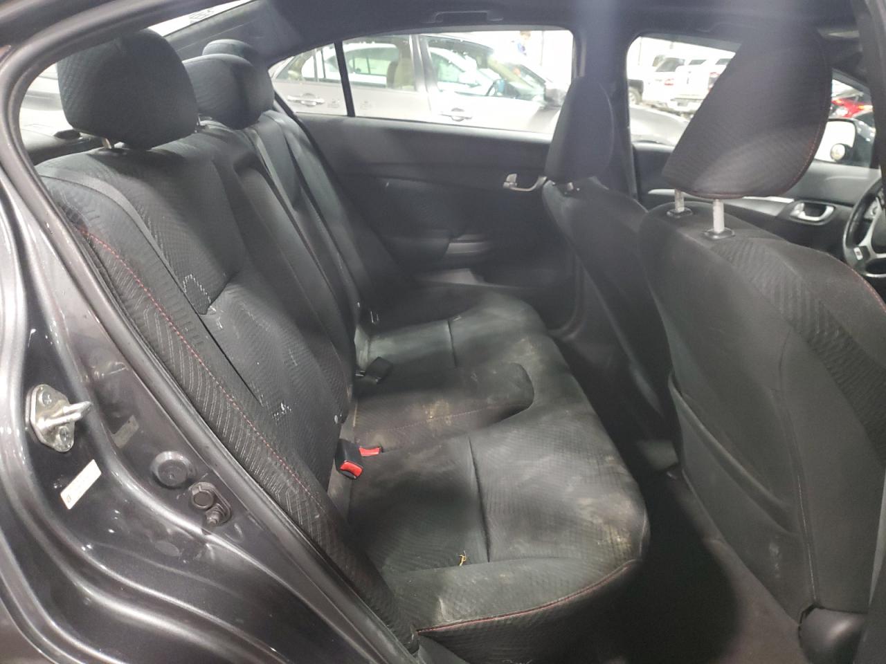 2013 Honda Civic VIN 2HGFB6E50DH706867 Copart auction photo, side / front end damage thumbnail 10