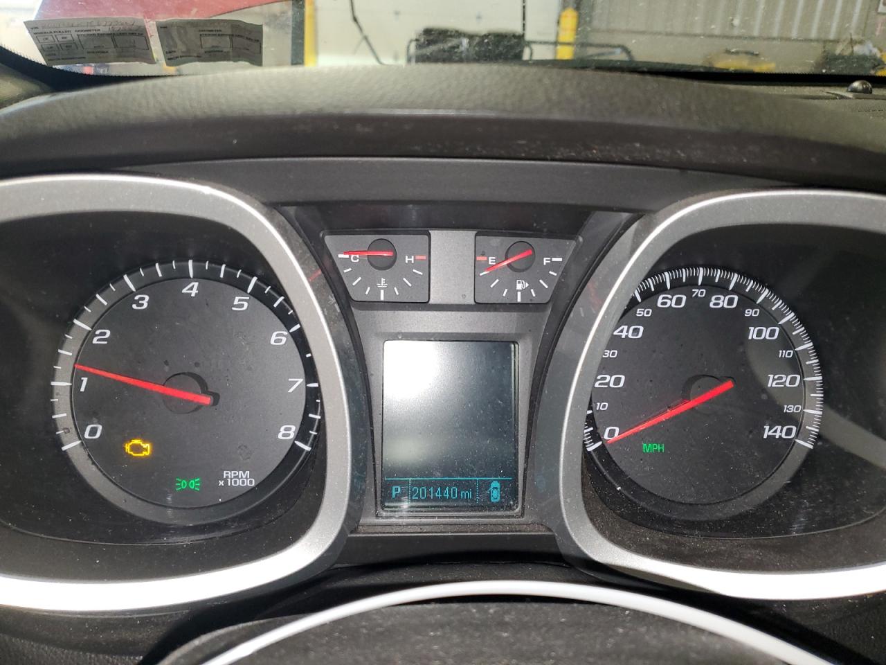 2012 Chevrolet Equinox VIN 2GNFLEEK7C6273867 Copart auction photo, front end damage thumbnail 9