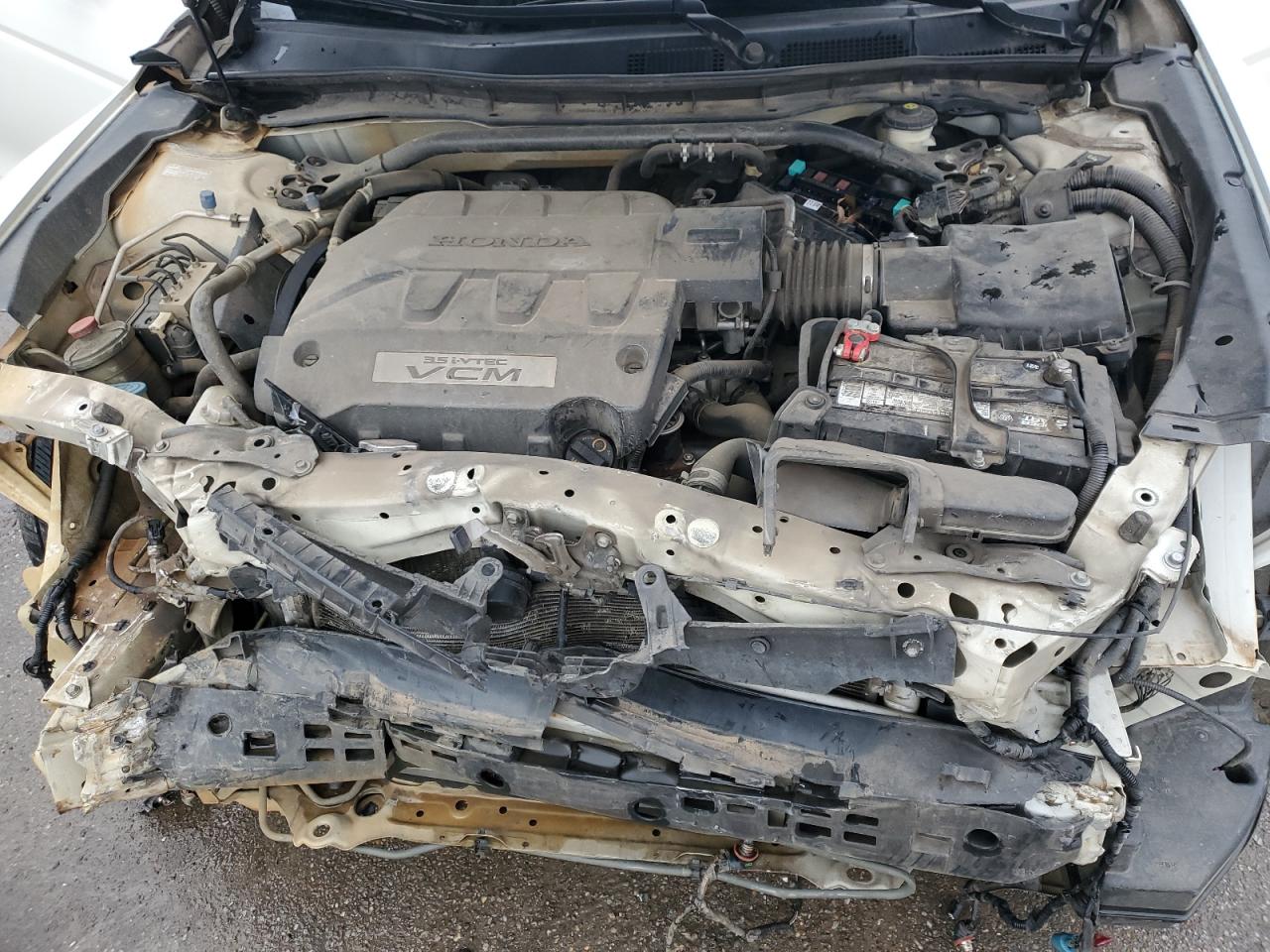 2012 Honda Crosstour VIN 5J6TF1H50CL005083 Copart auction photo, front end / side damage thumbnail 12