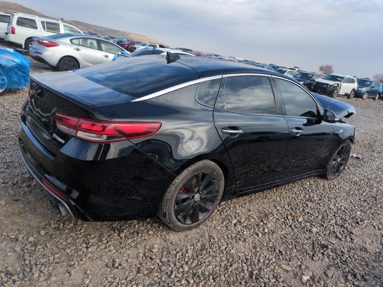 2016 KIA Optima VIN 5XXGW4L20GG048382 Copart auction photo, front end damage thumbnail 3
