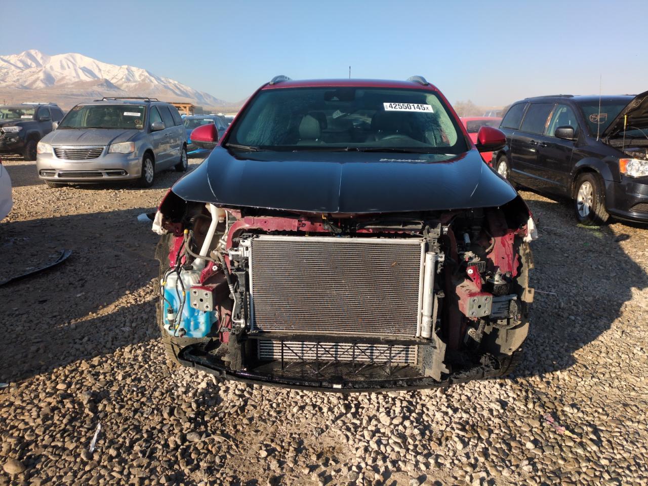 2020 Buick Encore VIN KL4MMESL3LB123871 Copart auction photo, front end damage thumbnail 5