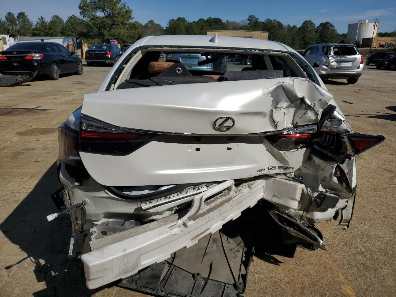 2017 Lexus GS VIN JTHCZ1BL8HA006908 Copart auction photo, rear end / front end damage thumbnail 6