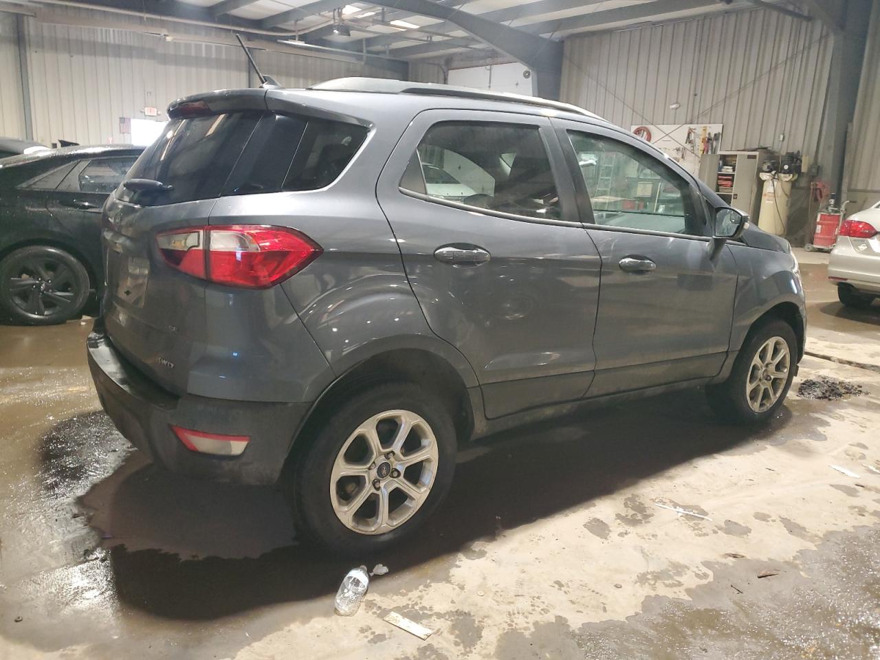 2018 Ford EcoSport VIN MAJ6P1UL7JC212691 Copart auction photo, undercarriage / side damage thumbnail 3