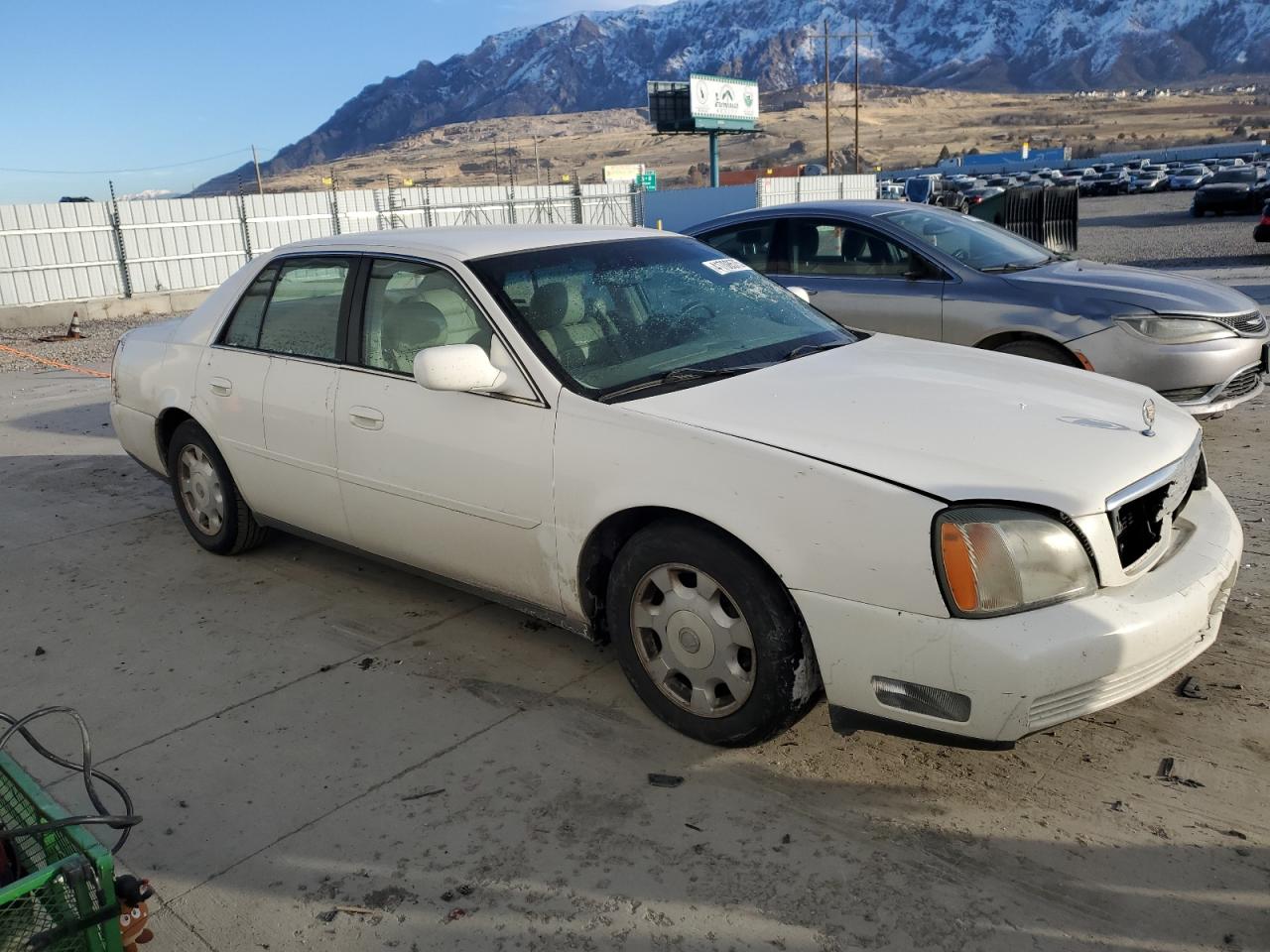 2002 Cadillac De Ville VIN 1G6KD54Y92U110991 Copart auction photo, front end damage thumbnail 4