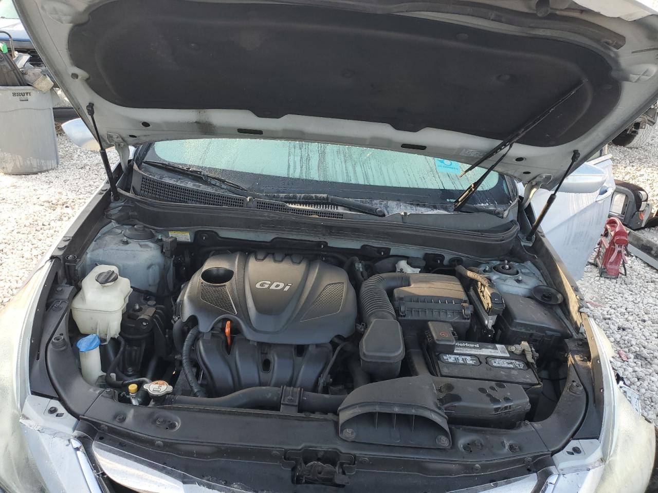 2013 Hyundai Sonata VIN 5NPEC4AC5DH676563 Copart auction photo, front end / undercarriage damage thumbnail 13