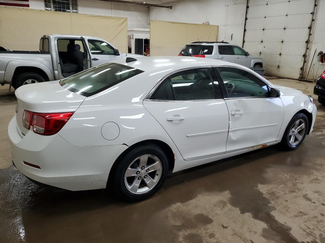 2013 Chevrolet Malibu VIN 1G11B5SA6DF150241 Copart auction photo, side / front end damage thumbnail 3