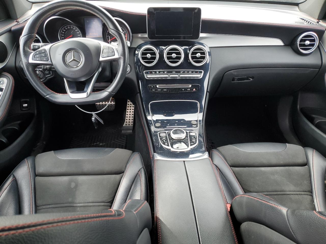 2018 Mercedes-Benz GLC VIN WDC0G6EB0JF403137 Copart auction photo, front end damage thumbnail 8