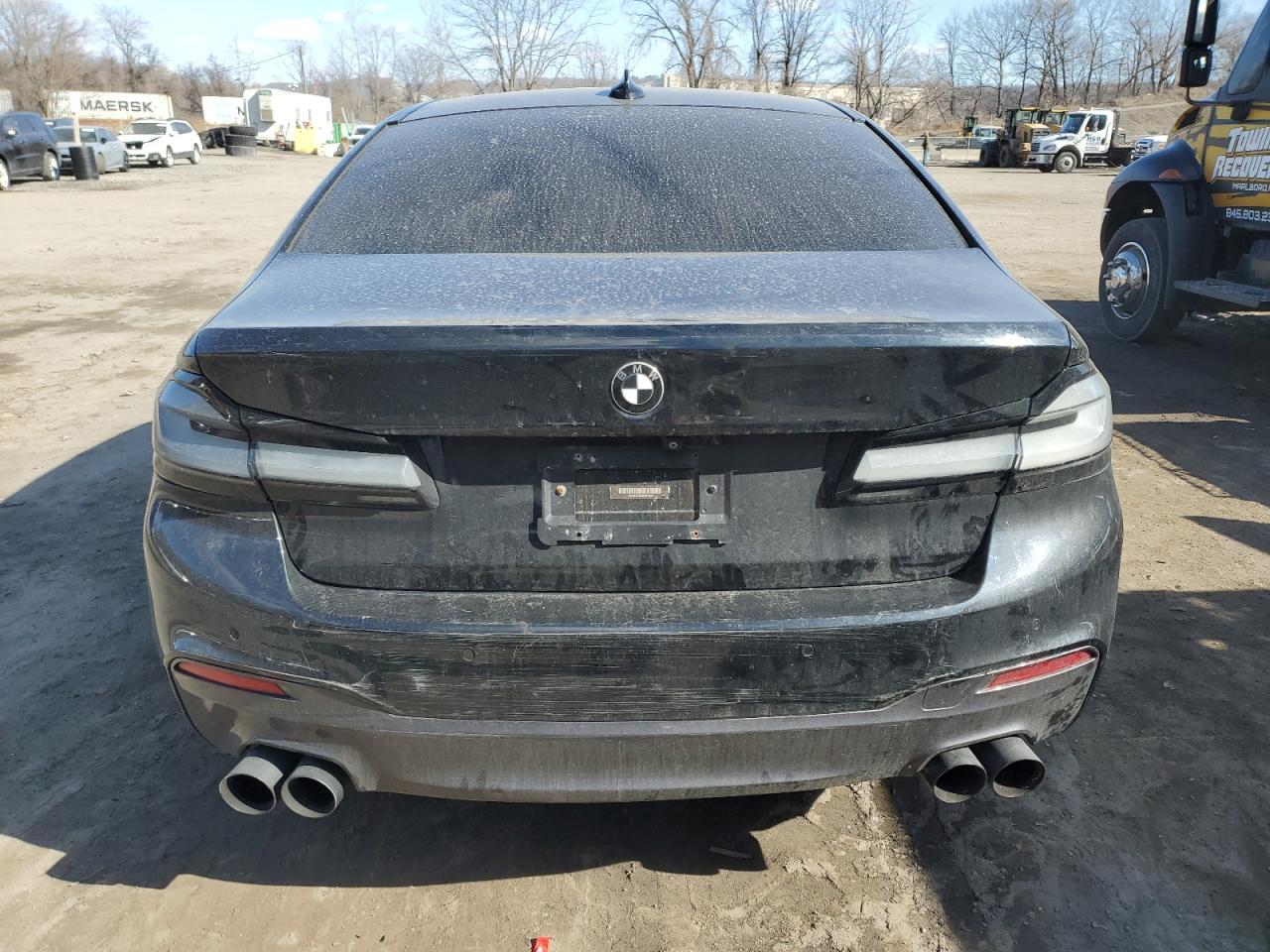 2017 BMW 5er VIN WBAJE5C3XHG916144 Copart auction photo, front end damage thumbnail 6
