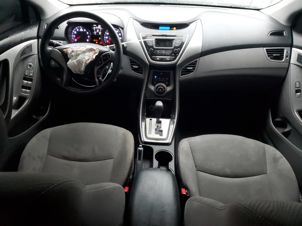 2013 Hyundai Elantra VIN 5NPDH4AE8DH373968 Copart auction photo, front end / rear end damage thumbnail 8