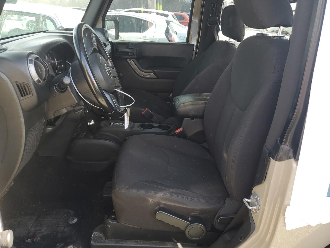 2018 Jeep Wrangler VIN 1C4AJWAG3JL895497 Copart auction photo, front end damage thumbnail 7