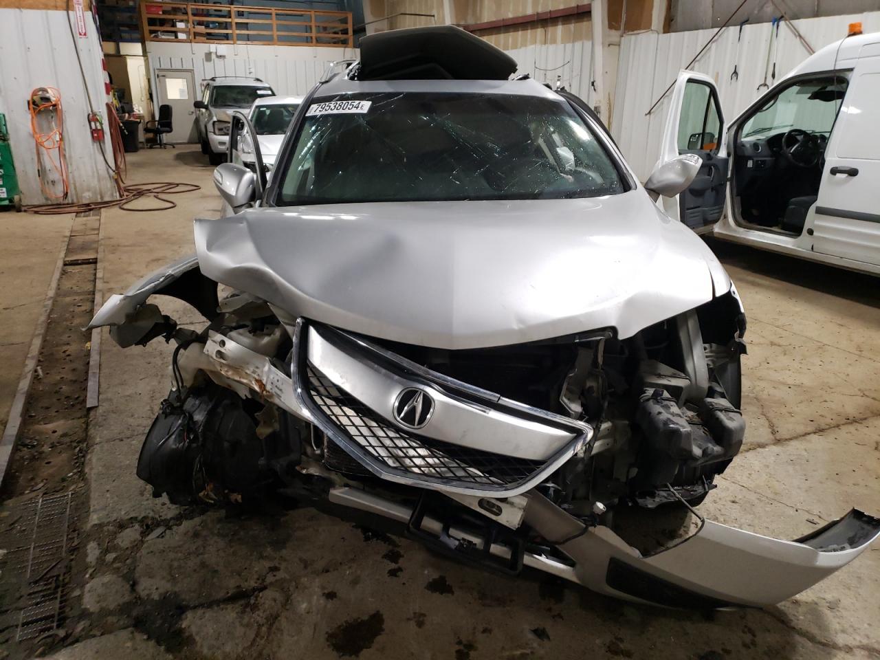 2013 Acura RDX VIN 5J8TB4H54DL013158 Copart auction photo, front end / all over damage thumbnail 5