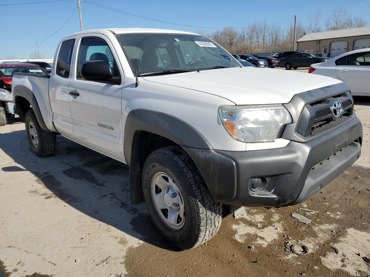 2013 Toyota Tacoma VIN 5TFUX4ENXDX016521 Copart auction photo, rear end damage thumbnail 4