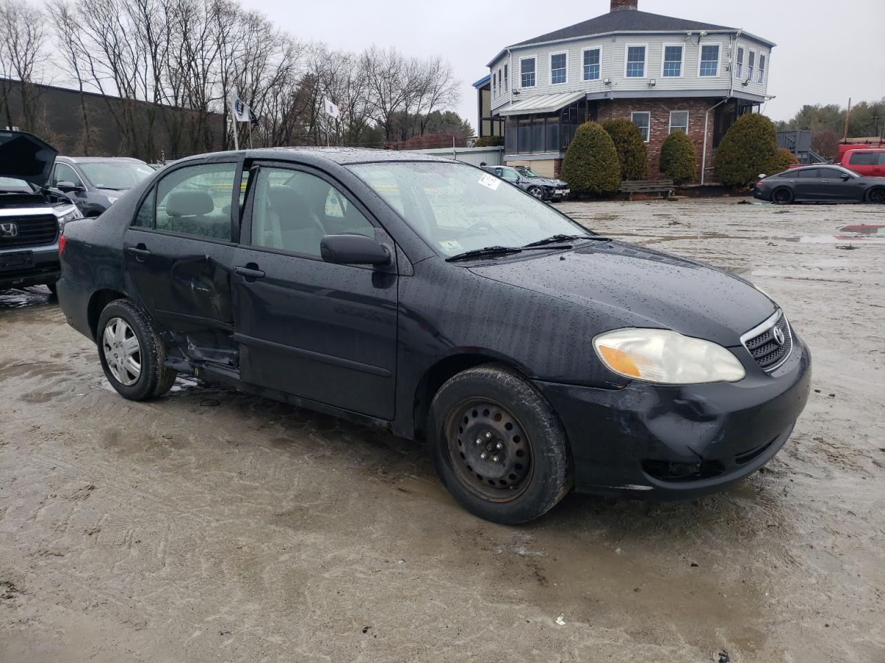 2005 Toyota Corolla VIN 1NXBR32E95Z563780 Copart auction photo, side / front end damage thumbnail 4