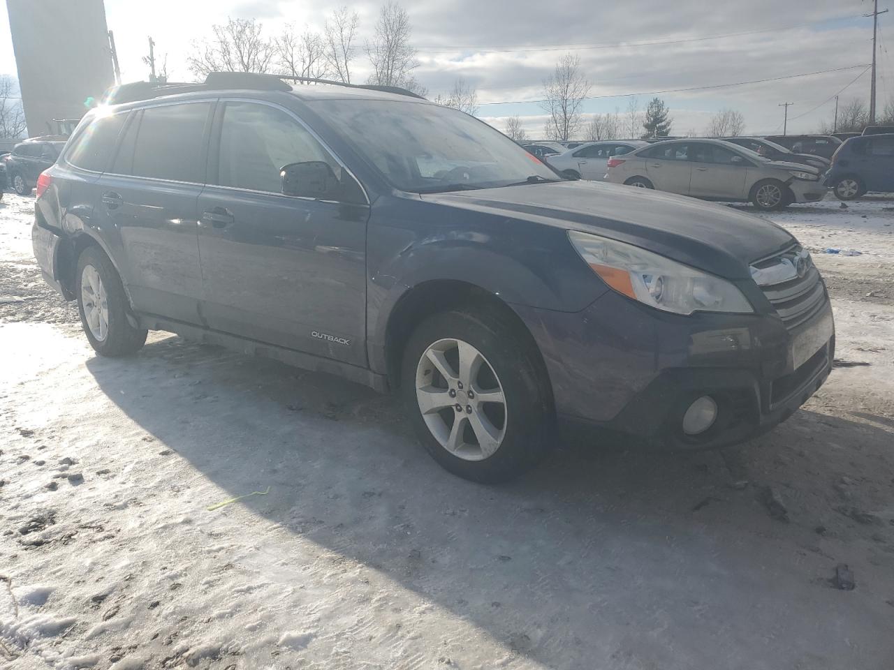 2014 Subaru Outback VIN 4S4BRBCC3E3328661 Copart auction photo, all over damage thumbnail 4