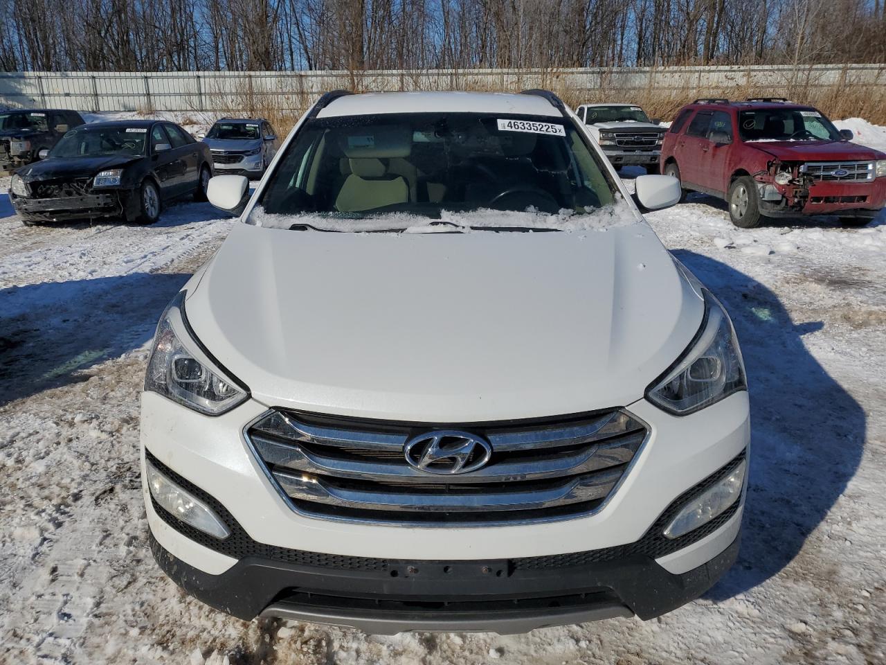 2013 Hyundai Santa Fe VIN 5XYZUDLA1DG082151 Copart auction photo, rear end / minor dent/scratches damage thumbnail 5