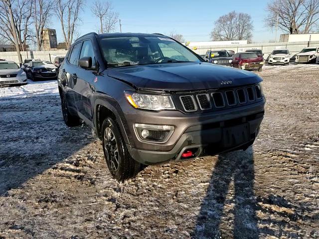 2020 Jeep Compass VIN 3C4NJDDB3LT112028 Copart auction photo, front end damage thumbnail 12