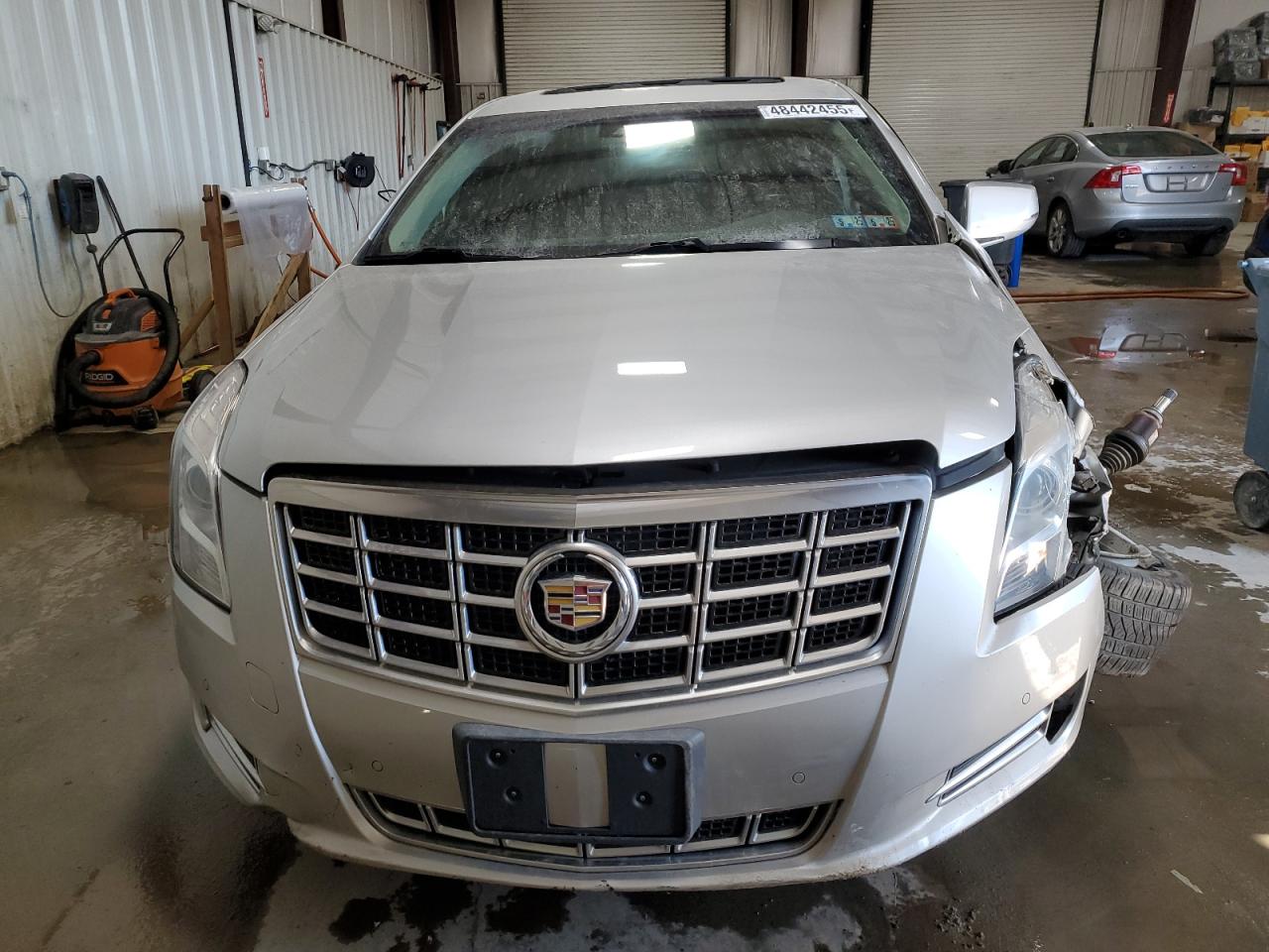 2015 Cadillac XTS VIN 2G61N5S30F9163808 Copart auction photo, front end / side damage thumbnail 5