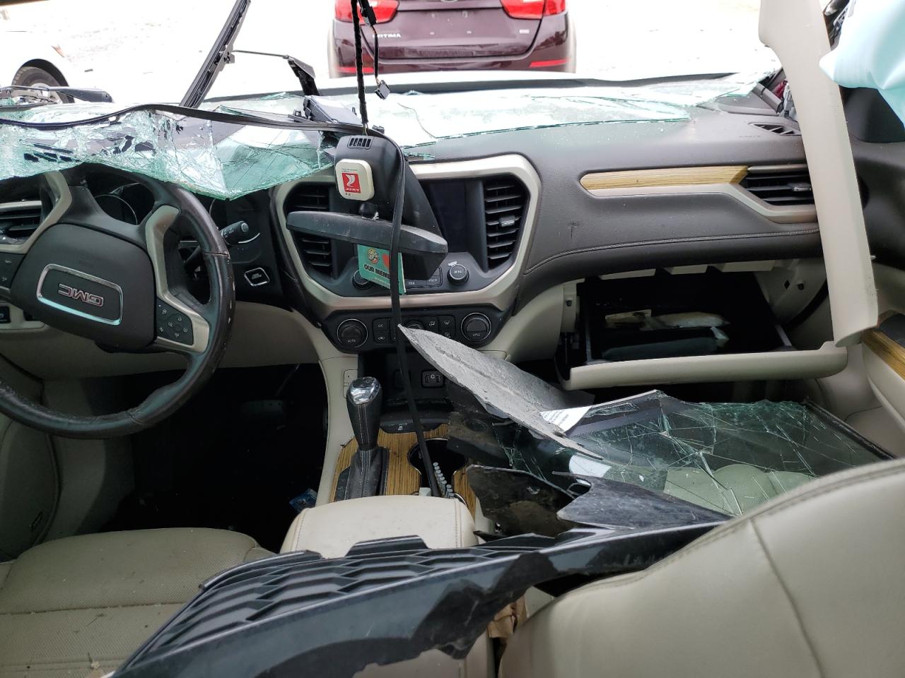 2018 GMC Acadia VIN 1GKKNXLS8JZ120033 Copart auction photo, all over / undercarriage damage thumbnail 8
