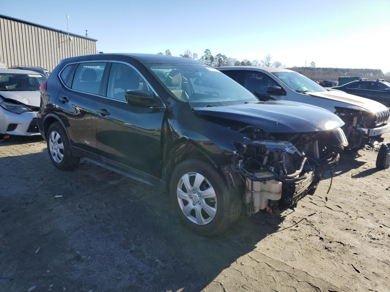 2018 Nissan Rogue VIN JN8AT2MT8JW456326 Copart auction photo, front end damage thumbnail 4