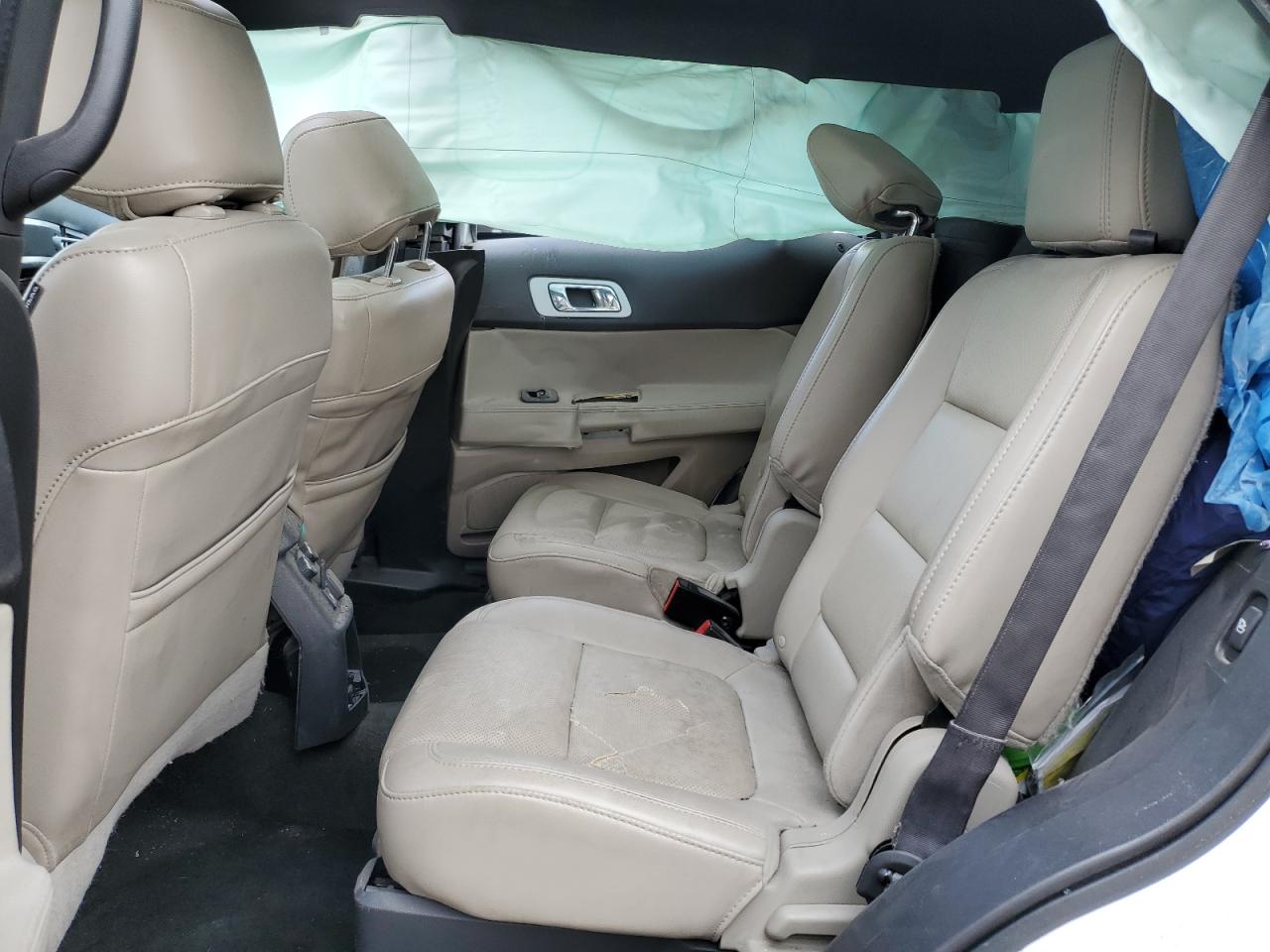 2014 Ford Explorer VIN 1FM5K7F83EGA90602 Copart auction photo, side damage thumbnail 10
