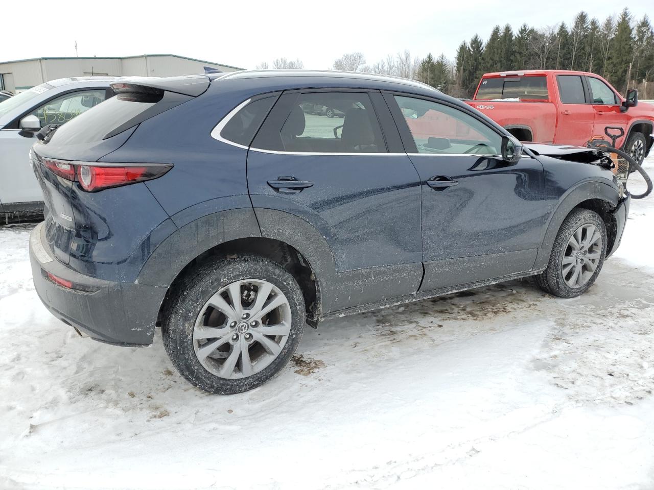 2024 Mazda CX-30 VIN 3MVDMBDM4RM689371 Copart auction photo, front end damage thumbnail 3